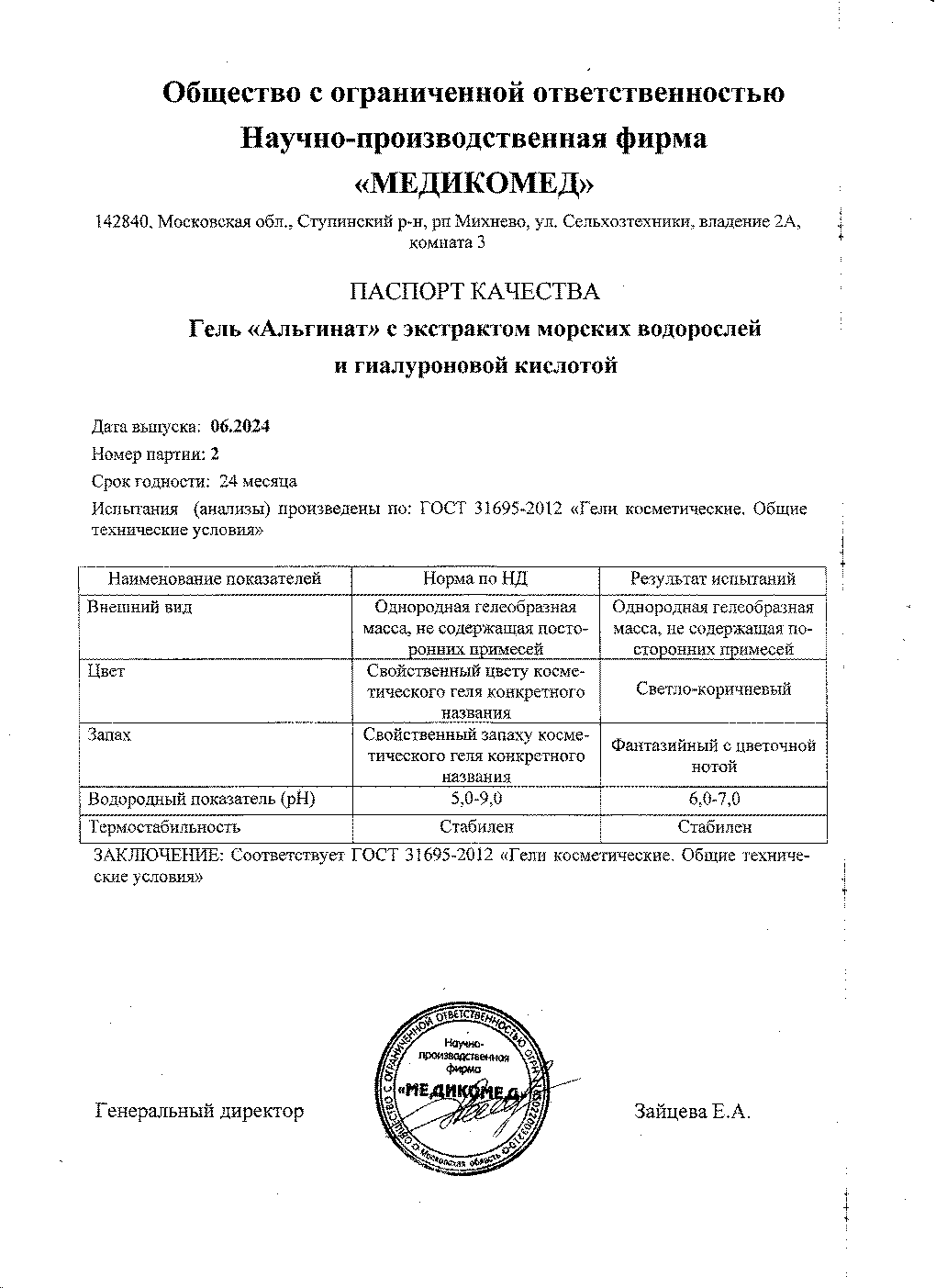 Паспорт №062024